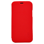 Чехол-книжка lenuo Ledream series для "Apple iPhone X/iPhone XS" (red) откр.вбок