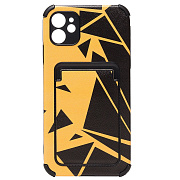 Чехол-накладка - SC284 с картхолдером для "Apple iPhone 11" (003) (multicolor)
