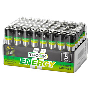 Батарейка AAA Трофи LR03 bulk ENERGY (40) (40/960) 