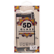 Защитная пленка изогнутая Glass PET 5D для "Apple iPhone 7/iPhone 8/iPhone SE 2020" (silver)