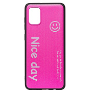 Чехол-накладка - SC201 для "Samsung SM-A315 Galaxy A31" (pink)