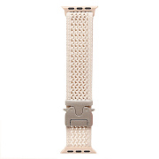 Ремешок - ApW42 Nylon на застежке Apple Watch 38/40/41 mm (white)