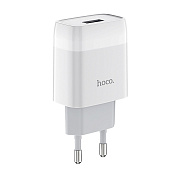 Адаптер Сетевой Hoco C72A Glorious USB 2,1A/10W (white)