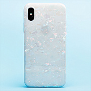 Чехол-накладка - SC241 для "Apple iPhone X/iPhone XS" (002) (white)