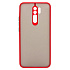 Чехол-накладка - PC041 для "Xiaomi Redmi 9" (red/black)