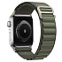 Ремешок - ApW27 Alpine Loop Apple Watch 42/44/45/49 mm текстиль (green)