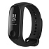 Ремешок - WB13 Xiaomi Mi Band 3/Mi Band 4 силикон на кнопке (регулируемый) (black)