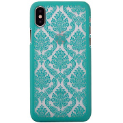 Чехол-накладка Activ Decor-01 для "Apple iPhone X/iPhone XS" (green)