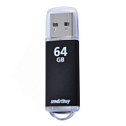 Флэш накопитель USB 64 Гб Smart Buy V-Cut (black) 