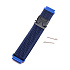 Ремешок - WB42 Nylon на застежке Универсальный 20мм (dark blue)