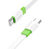 Кабель Type-C - Type-C Borofone BX89 60W 100см 3A  (white/green)