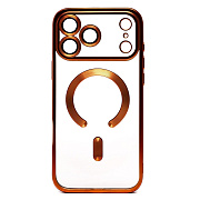 Чехол-накладка - SM027 SafeMag для "Apple iPhone 17 Pro Max/18 Pro Max" (cosmic orange)