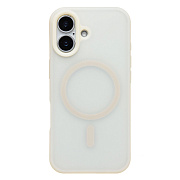 Чехол-накладка - SM042 SafeMag для "Apple iPhone 17" (antique white) (243335)