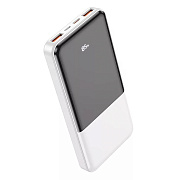 Внешний аккумулятор Hoco J108 Universe 22.5W 10000mAh Micro/Type-C/USB*2/Type-C (white)