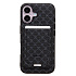 Чехол-накладка - SM022 SafeMag c картхолдером  для "Apple iPhone 16" (black)