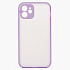 Чехол-накладка - PC041 для "Apple iPhone 12" (light violet/white)