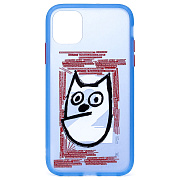 Чехол-накладка - PC046 для "Apple iPhone 11" 02 (blue)