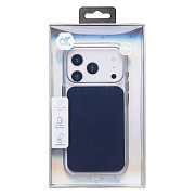Чехол-накладка SM046 SafeMag для "Apple iPhone 17 Pro" (dark blue/transparent)