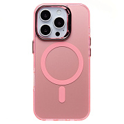 Чехол-накладка - SM025 SafeMag для "Apple iPhone 16 Pro" (pink)