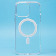 Чехол-накладка - SM006 для "Apple iPhone 14 Pro Max" (прозрачный)