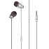 Проводные наушники с микрофоном внутриканальные Hoco M28 Ariose universal Jack 3,5  (white)