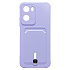 Чехол-накладка - SC304 с картхолдером для "Xiaomi Redmi 15A 5G" (light violet)