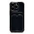 Чехол-накладка - SC276 c картхолдером для "Apple iPhone 16 Pro" (black)