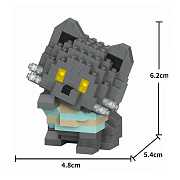 Конструктор - Кошка (W1523-02) (grey/turquoise)