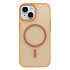 Чехол-накладка - SM042 SafeMag для "Apple iPhone 15" (coffee brown) (243372)
