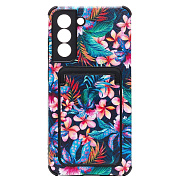 Чехол-накладка - SC284 с картхолдером для "Samsung SM-G990 Galaxy S21FE" (007) (multicolor)