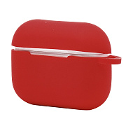 Чехол - SCP12 для кейса "Apple AirPods Pro" с брелоком (red/yellow) (006)