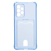 Чехол-накладка - SC276 с картхолдером для "Samsung SM-A536 Galaxy A53 5G" (blue)