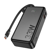 Внешний аккумулятор Hoco Q27A 22.5W+PD33W 10000mAh Type-C/USB/Type-C (black)