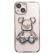 Чехол-накладка - SC329 для "Apple iPhone 14" (silver)