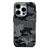 Чехол-накладка Luxo Creative PC  для "Apple iPhone 15 Pro" (126) (black/gray)