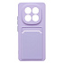 Чехол-накладка - SC337 с картхолдером для "Xiaomi Redmi Note 14 Pro+" (light violet) (237746)