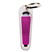 Кабель USB - Apple lightning Remax RC-024i Rings  3см 2,4A  (pink)