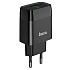 Адаптер Сетевой Hoco C72Q Glorious QC3.0 USB 3A/18W (black)