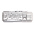 Клавиатура Dialog KGK-26U Gan-Kata мембранная игровая с RGB подсветкой, корпус металл (silver)