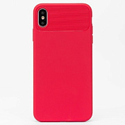 Чехол-накладка - SC163 для "Apple iPhone XS Max" (red)