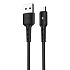 Кабель USB - micro USB Hoco X30 Star 10W 120см 2A  (black)