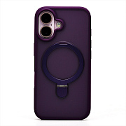 Чехол-накладка - SM088 SafeMag  для "Apple iPhone 16" (violet) (236508)