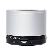 Портативная акустика RockBox Round (frosted silver)