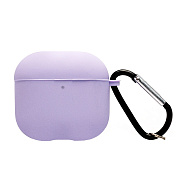 Чехол - Soft touch для кейса "AirPods (4-го поколения)" (light purple) (238197)