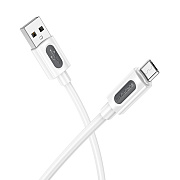 Кабель USB - micro USB Borofone BX114 12W 100см 2,4A  (white)