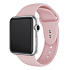 Ремешок - ApW Sport Band Apple Watch 38/40/41 mm силикон на кнопке (S) (light pink)