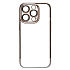Чехол-накладка - PC073 с закрытой камерой для "Apple iPhone 16 Pro" (silver) (236473)