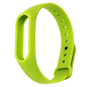 Ремешок - WB13 Xiaomi Mi Band силикон на кнопке (регулируемый) (green)