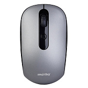 Мышь оптическая беспроводная Smart Buy SBM-262AG-G беззвучная (grey)