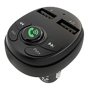 Автомобильный FM-трансмиттер Borofone BC26 10,5W 2USB (black)